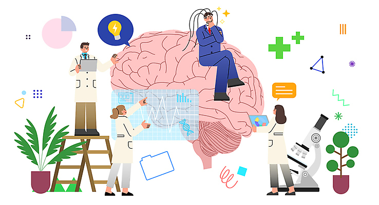 전신 식물 여자 남자 화분 말풍선 일러스트 전구 사다리 실험 미소 들기 앉기 여러명 성인 태블릿 건강관리 스크린 턱괴기 의사 장기 연구원 분석 뇌 십자마크 성인만 국내일러스트 AI파일 직업 다수 컨셉 신체 모션 표정 건강 관리 사람 전자제품 스마트기기 의료진 도구 파일형식 벡터