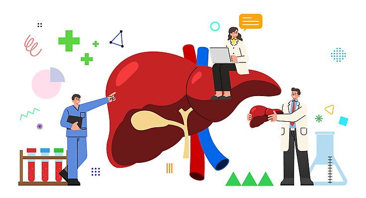 전신 여자 남자 말풍선 일러스트 실험 미소 들기 앉기 성인 세명 노트북 태블릿 건강관리 의사 가리킴 장기 연구원 분석 시험관 간 삼각플라스크 십자마크 성인만 국내일러스트 AI파일 직업 컨셉 신체 모션 표정 건강 실험기구 관리 사람 손짓 전자제품 스마트기기 의료진 장기_의학 플라스크 파일형식 벡터