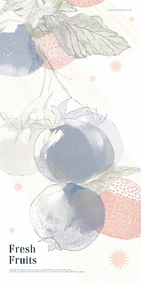 PSD 잎 토마토 일러스트 딸기 사람없음 신선 국내일러스트 식물 채소 과일 파일형식