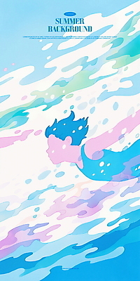 PSD 여자 여유 물결 바다 일러스트 한명 성인 물 파란색 여름휴가 평화 수중 시원함 잠수 물거품 감성 성인여자한명만 국내일러스트 자연요소 1 감정 컬러 컨셉 휴가 사람 거품 여자한명만 성인여자만 파일형식 여름_계절