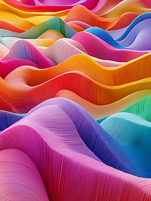 JPG 편집이미지 종이 백그라운드 곡선 추상 사람없음 컬러풀 페이퍼아트 혼합 입체 지형 층 경관 편집실사 AI컴퓨터그래픽 AI콘텐츠 선 컬러 무늬 풍경 CG 파일형식