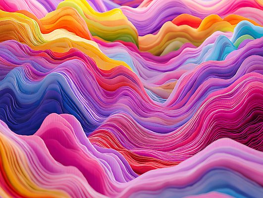 JPG 편집이미지 종이 백그라운드 곡선 추상 사람없음 컬러풀 페이퍼아트 혼합 입체 지형 층 경관 편집실사 AI컴퓨터그래픽 AI콘텐츠 선 컬러 무늬 풍경 CG 파일형식