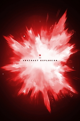 PSD 백그라운드 일러스트 추상 사람없음 빨간색 빛 에너지 폭발 국내일러스트 컬러 무늬 파일형식