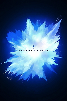 PSD 백그라운드 일러스트 추상 사람없음 파란색 빛 에너지 폭발 국내일러스트 컬러 무늬 파일형식