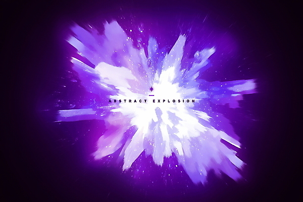 PSD 백그라운드 일러스트 추상 사람없음 빛 보라색 에너지 폭발 국내일러스트 컬러 무늬 파일형식