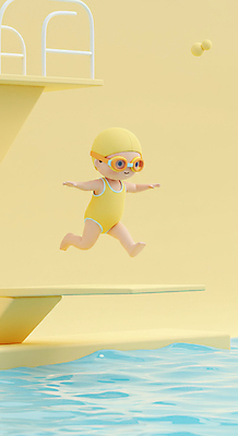 JPG 전신 편집이미지 여자 수영복 물결 어린이 물놀이 팔벌리기 한명 소녀 여름 노란색 3D 점프 물안경 즐거움 수영모 다이빙대 워터파크 소녀한명만 편집3D AI컴퓨터그래픽 AI콘텐츠 1 옷 계절 감정 컬러 모션 놀이 수영장 사람 디지털합성 다이빙 수영용품 여자한명만 소녀만 파일형식