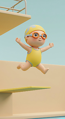 JPG 전신 편집이미지 남자 수영복 어린이 물놀이 한명 소년 여름 노란색 3D 점프 만세 물안경 즐거움 수영모 다이빙대 워터파크 소년한명만 편집3D AI컴퓨터그래픽 AI콘텐츠 1 옷 계절 감정 컬러 모션 놀이 수영장 사람 디지털합성 다이빙 수영용품 남자한명만 소년만 파일형식