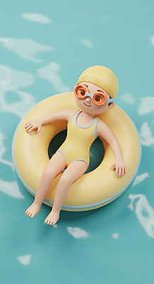 JPG 전신 편집이미지 여자 수영복 물결 어린이 하늘색 물놀이 한명 소녀 여름 3D 기댐 편안함 물안경 즐거움 수영모 튜브 워터파크 소녀한명만 편집3D AI컴퓨터그래픽 AI콘텐츠 1 옷 계절 감정 모션 놀이 수영장 사람 파란색 감각 디지털합성 수영용품 여자한명만 소녀만 파일형식