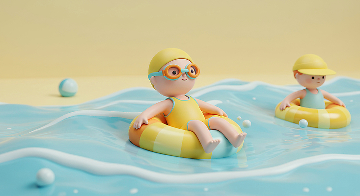 JPG 전신 편집이미지 남자 수영복 물결 어린이 물놀이 소년 두명 여름 노란색 3D 수면 비치볼 물안경 즐거움 수영모 튜브 워터파크 캡모자 소년만 파도풀 편집3D AI컴퓨터그래픽 AI콘텐츠 모자_잡화 옷 계절 감정 컬러 공 놀이 바캉스용품 수영장 사람 물 디지털합성 수영용품 남자만 어린이만 파일형식