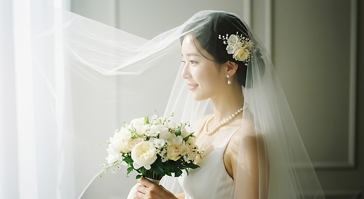 JPG 편집이미지 여자 부케 웨딩드레스 결혼식 면사포 한명 미소 들기 성인 장미 우아함 머리핀 진주목걸이 베일 진주귀걸이 의료성형뷰티 성인여자한명만 웨딩촬영 편집실사 AI인물포토 AI콘텐츠 1 드레스 꽃 꽃다발 결혼 컨셉 목걸이 장신구 모션 표정 사람 귀걸이 CG 결혼소품 기념사진 진주_보석 여자한명만 성인여자만 파일형식 AI포토