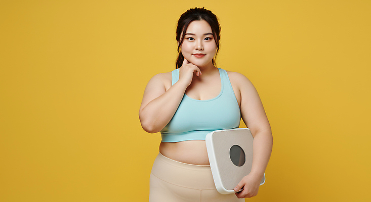 JPG 편집이미지 여자 다이어트 한명 미소 들기 성인 운동복 노란색 손들기 건강관리 비만 체중계 과체중 의료성형뷰티 성인여자한명만 편집실사 AI인물포토 AI콘텐츠 1 옷 컬러 모션 표정 건강 관리 사람 몸무게 몸매 CG 여자한명만 성인여자만 파일형식 AI포토