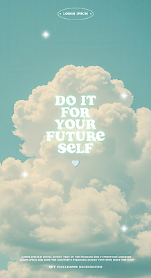 PSD 구름 편집이미지 하늘 사람없음 반짝임 하트 메시지 감성 이미지편집 자연요소 모양 컨셉 모션 파일형식