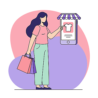 전신 여자 분홍색 일러스트 한명 들기 성인 스마트폰 쇼핑백 보라색 가리킴 온라인쇼핑 차양막 얼굴없음 성인여자한명만 국내일러스트 AI파일 1 컬러 가방 모션 사람 손짓 핸드폰 스마트기기 쇼핑 온라인 차양 여자한명만 성인여자만 파일형식 벡터