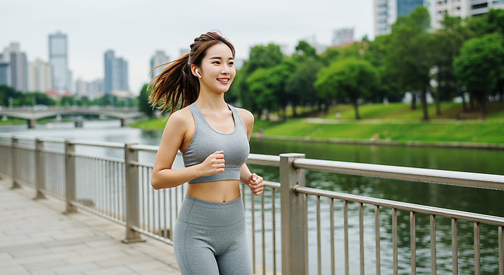 JPG 나무 편집이미지 공원 여자 난간 한명 미소 빌딩 성인 취미 운동복 강 달리기 건강관리 유산소운동 러닝 무선이어폰 의료성형뷰티 성인여자한명만 편집실사 AI인물포토 AI콘텐츠 식물 1 옷 공공시설 이어폰 모션 표정 건강 관리 사람 건물 운동 CG 여자한명만 성인여자만 파일형식 AI포토