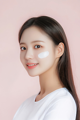 JPG 모델 편집이미지 응시 여자 얼굴 한명 미소 상반신 성인 로션 스킨케어 뷰티풀 의료성형뷰티 성인여자한명만 편집실사 AI인물포토 AI콘텐츠 1 시선 표정 사람 신체부위 뷰티 화장품 CG 여자한명만 성인여자만 파일형식 AI포토