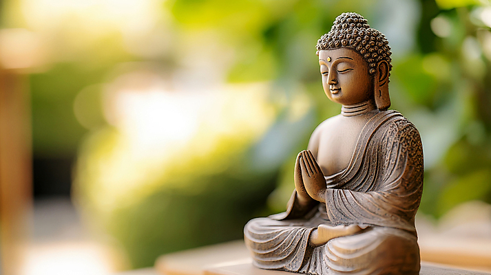 JPG 편집이미지 불교 근접촬영 사람없음 야외 햇빛 평화 부처님오신날 부처님상 편집실사 AI포토 AI콘텐츠 기념일 종교 뷰포인트 컨셉 태양 불상 CG 부처 파일형식