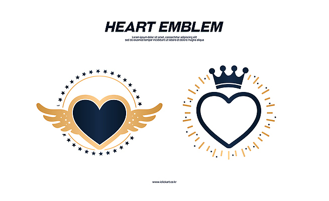 아이콘 별 날개 왕관 사람없음 금색 하트 원형 심볼 심볼아이콘 2D아이콘 AI파일 자연요소 모양 도형 컬러 파일형식 벡터