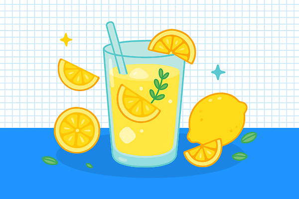 잎 일러스트 단면 빨대 사람없음 파란색 반짝임 노란색 레몬 레모네이드 슬라이스 각얼음 음료수컵 국내일러스트 AI파일 식물 컬러 과일 모션 컵 얼음 에이드 파일형식 벡터
