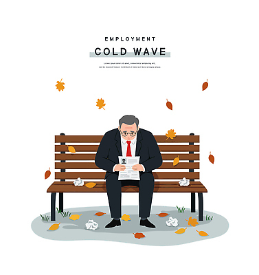 전신 남자 중년 낙엽 벤치 일러스트 한명 앉기 정장 슬픔 잡기 좌절 쓰레기 이력서 고용 불합격 우울감 중년남자한명만 안경낌 취업난 국내일러스트 AI파일 1 옷 감정 안경 컨셉 잎 의자 모션 사람 성인 구직 채용 남자한명만 중년남자만 파일형식 벡터