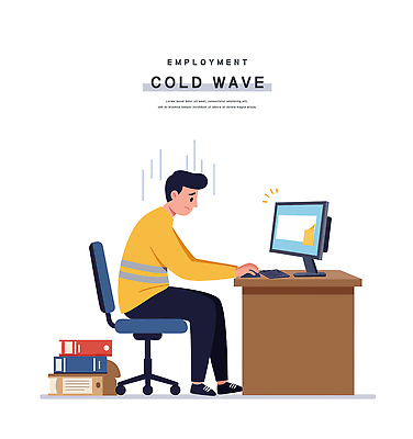 전신 남자 의자 일러스트 한명 앉기 성인 모니터 슬픔 키보드 마우스 좌절 책상 취업준비생 고용 서류통 우울감 성인남자한명만 취업난 국내일러스트 AI파일 1 감정 가구 컨셉 모션 사람 컴퓨터 컴퓨터용품 사무용품 구직 채용 남자한명만 성인남자만 파일형식 벡터