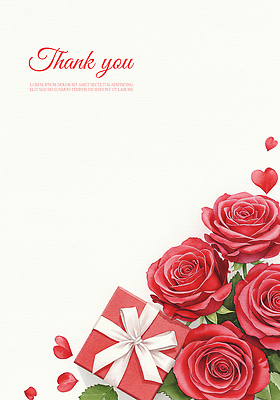 PSD 꽃잎 리본 꽃다발 잎 일러스트 수채화 사람없음 빨간색 선물상자 장미 어버이날 스승의날 감사 가정의달 로즈데이 은혜 국내일러스트 식물 기념일 꽃 감정 컬러 데이이벤트 선물 상자 5월 파일형식