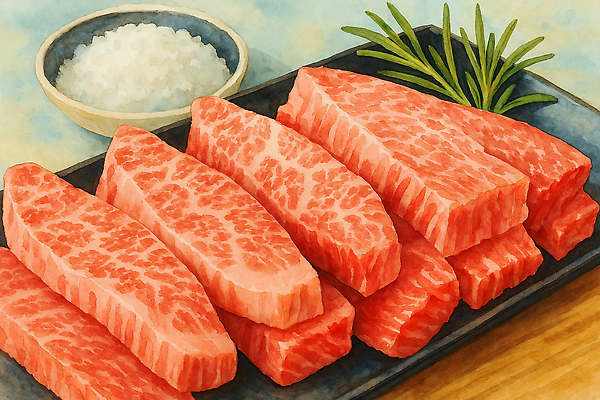 JPG 접시 일러스트 식탁 수채화 사람없음 소고기 쌀밥 로즈메리 국내일러스트 AI일러스트 AI콘텐츠 식기 탁자 밥 육류 허브 파일형식