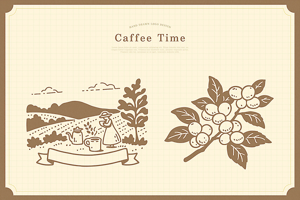 나무 구름 열매 잎 밭 라인일러스트 일러스트 티타임 산 사람모양 들기 갈색 풀 커피잔 찻주전자 심볼 라인아트 베이지색 국내일러스트 AI파일 자연요소 모양 식물 커피 선 컬러 농업 모션 주전자 휴식 잔 파일형식 벡터