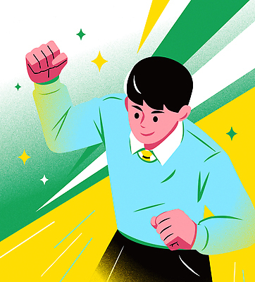 남자 교복 남학생 일러스트 청소년 한명 미소 초록색 반짝임 주먹 영웅 내신등급 슈퍼히어로 정복 십대남자한명만 국내일러스트 AI파일 1 학생 옷 교육 컬러 모션 표정 사람 남자한명만 십대남자만 파일형식 벡터