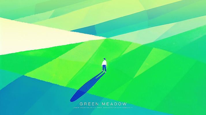 전신 PSD 남자 일러스트 자연 그림자 한명 초원 성인 초록색 기하학 성인남자한명만 국내일러스트 1 컬러 무늬 사람 생태계 남자한명만 성인남자만 파일형식