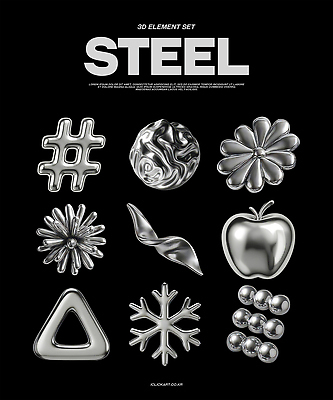 PSD 편집이미지 꽃 추상 눈꽃 사람없음 세트 금속 검은색 원형 삼각형 사과 철 엘리먼트 해시태그 편집3D 도형 식물 컬러 무늬 과일 재질 눈_날씨 3D 특수문자 파일형식