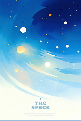 PSD 일러스트 하늘 사람없음 파란색 빛 반짝임 우주 은하수 별빛 국내일러스트 별 컬러 모션 자연 파일형식