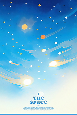 PSD 일러스트 하늘 사람없음 파란색 빛 우주 은하수 별빛 국내일러스트 별 컬러 자연 파일형식