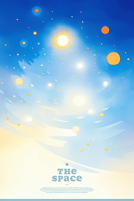 PSD 일러스트 하늘 사람없음 파란색 빛 우주 은하수 별빛 국내일러스트 별 컬러 자연 파일형식