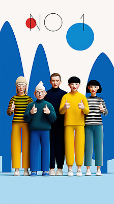 전신 PSD 편집이미지 모자 여자 남자 포즈 협력 산 미소 여러명 성인 파란색 넘버원 따봉 성인만 안경낌 이미지편집 잡화 안경 컬러 다수 표정 사람 최고 파일형식