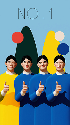 PSD 편집이미지 남자 포즈 협력 산 미소 여러명 상반신 성인 파란색 넘버원 따봉 성인남자만 이미지편집 컬러 다수 표정 사람 최고 남자만 성인만 파일형식