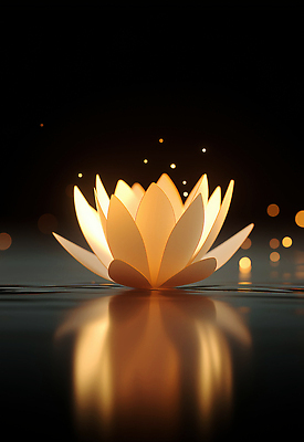 JPG 편집이미지 물결 한송이 연꽃 사람없음 빛 반사 갈색 어둠 보케 편집실사 AI포토 AI콘텐츠 1 꽃 컬러 CG 송이 파일형식