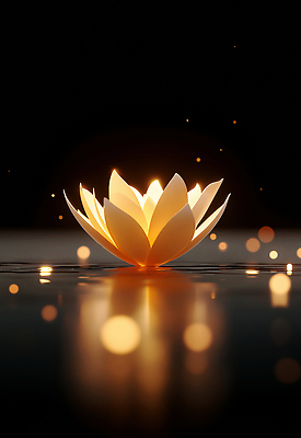 JPG 편집이미지 물결 한송이 연꽃 사람없음 빛 반사 갈색 어둠 보케 편집실사 AI포토 AI콘텐츠 1 꽃 컬러 CG 송이 파일형식