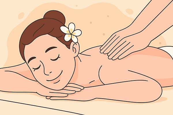 웰빙 여자 꽃 엎드리기 일러스트 한명 상반신 성인 신체부위 눕기 뷰티 눈감음 스파 편안함 담요 힐링 아로마 팔 테라피 등마사지 살구색 피로회복 성인여자한명만 국내일러스트 AI파일 식물 1 컬러 모션 사람 마사지 감각 회복 여자한명만 성인여자만 파일형식 벡터