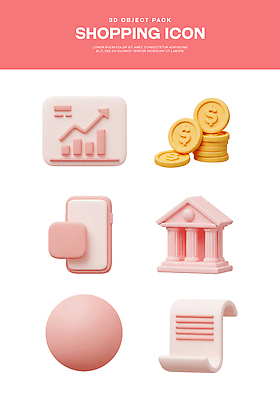 PSD 아이콘 화살표 분홍색 공 사람없음 스마트폰 세트 3D아이콘 3D 달러 원형 막대그래프 오브젝트 은행 영수증 동전탑 편집3D 도형 컬러 돈 그래프 금융 핸드폰 스마트기기 쌓기 동전 디지털합성 파일형식