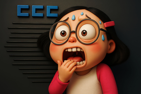 JPG 편집이미지 여자 3D캐릭터 입벌림 한명 상반신 성인 3D 손들기 놀람 유머 머리핀 무서움 땀 공영순 디귿 성인여자한명만 안경낌 편집3D AI컴퓨터그래픽 AI콘텐츠 캐릭터 1 감정 안경 장신구 모션 표정 사람 디지털합성 자음 여자한명만 성인여자만 파일형식