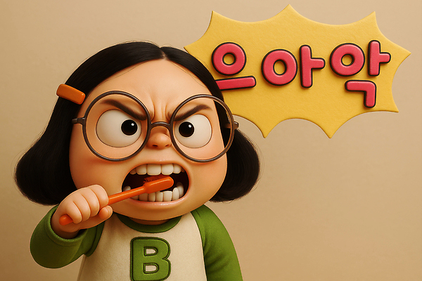 JPG 편집이미지 여자 말풍선 3D캐릭터 한명 들기 상반신 성인 3D 분노 양치 유머 찡그림 머리핀 칫솔 공영순 닦기 패러디 성인여자한명만 안경낌 편집3D AI컴퓨터그래픽 AI콘텐츠 캐릭터 1 감정 안경 장신구 모션 표정 사람 위생용품 청결 디지털합성 여자한명만 성인여자만 파일형식