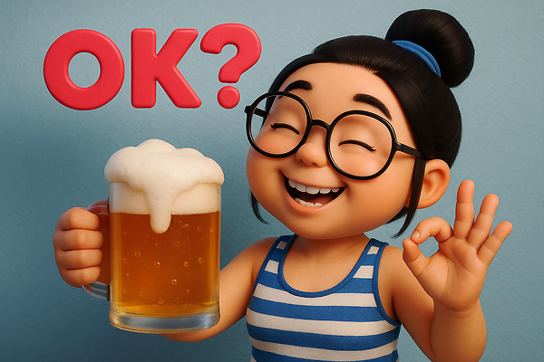 JPG 편집이미지 여자 생맥주 3D캐릭터 한명 웃음 들기 상반신 성인 3D 유머 OK 맥주잔 공영순 성인여자한명만 안경낌 편집3D AI컴퓨터그래픽 AI콘텐츠 캐릭터 1 감정 안경 술잔 모션 맥주 표정 사람 손짓 디지털합성 여자한명만 성인여자만 파일형식