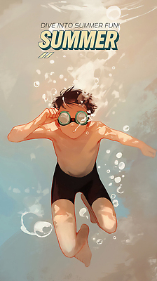 전신 PSD 남자 수영복 일러스트 청소년 한명 여름휴가 수중 수영 잡기 물안경 공기방울 물거품 십대남자한명만 국내일러스트 1 옷 모션 휴가 사람 거품 수상스포츠 수영용품 남자한명만 십대남자만 파일형식 여름_계절