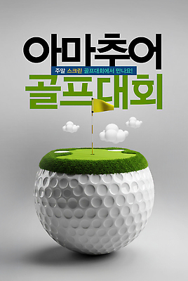 PSD 구름 편집이미지 필드 골프공 사람없음 대회 골프깃발 스크린골프 아마추어 이미지편집 자연요소 골프 공 골프용품 깃발 파일형식