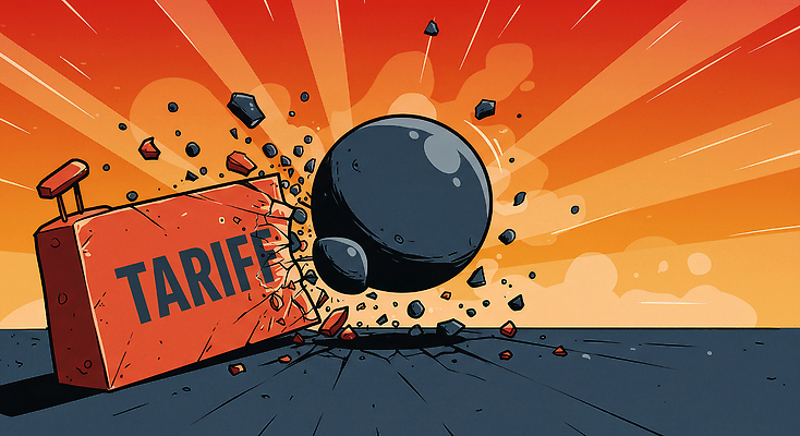 JPG 일러스트 사람없음 경제 손상 표현 위험 사회이슈 무역 압박 갈등 불안정 위기 정책 정치 타격 관세 무역전쟁 국내일러스트 IC큐레이션 AI일러스트 AI콘텐츠 산업 컨셉 모션 세금 파일형식