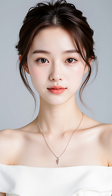 JPG 편집이미지 여자 목걸이 한명 미소 상반신 성인 앞모습 뷰티 흰색 피부관리 뷰티풀 의료성형뷰티 성인여자한명만 편집실사 오프숄더 AI인물포토 AI콘텐츠 1 뷰포인트 컬러 상의 장신구 표정 사람 CG 여자한명만 성인여자만 파일형식 AI포토