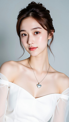 JPG 편집이미지 여자 목걸이 한명 미소 상반신 성인 앞모습 뷰티 흰색 피부관리 뷰티풀 의료성형뷰티 성인여자한명만 편집실사 오프숄더 AI인물포토 AI콘텐츠 1 뷰포인트 컬러 상의 장신구 표정 사람 CG 여자한명만 성인여자만 파일형식 AI포토