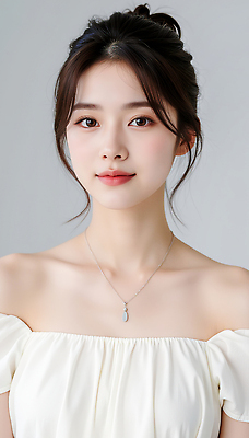 JPG 편집이미지 여자 목걸이 한명 미소 상반신 성인 앞모습 뷰티 흰색 피부관리 뷰티풀 의료성형뷰티 성인여자한명만 편집실사 오프숄더 AI인물포토 AI콘텐츠 1 뷰포인트 컬러 상의 장신구 표정 사람 CG 여자한명만 성인여자만 파일형식 AI포토
