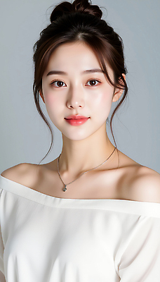 JPG 편집이미지 여자 목걸이 한명 미소 상반신 성인 앞모습 뷰티 흰색 피부관리 뷰티풀 의료성형뷰티 성인여자한명만 편집실사 오프숄더 AI인물포토 AI콘텐츠 1 뷰포인트 컬러 상의 장신구 표정 사람 CG 여자한명만 성인여자만 파일형식 AI포토