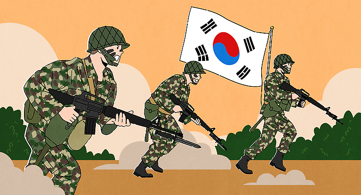 전신 구름 남자 일러스트 하늘 들기 성인 세명 달리기 총 풀 연기 태극기 군복 전쟁 육군 방탄모 성인남자만 호국보훈의달 국내일러스트 AI파일 자연요소 식물 무기 유니폼 모션 군대 사람 국기 6월 군모 남자만 성인만 파일형식 벡터